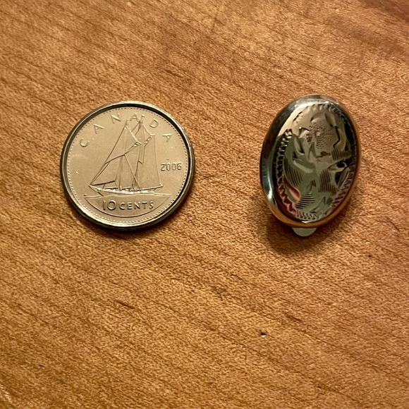 Vintage Burkhardt Sterling Clip on Earrings! - Picture 7 of 7